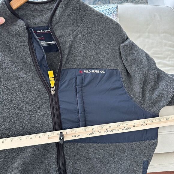 Vintage Polo Ralph Lauren Jeans Fleece Jacket - Picture 12 of 13